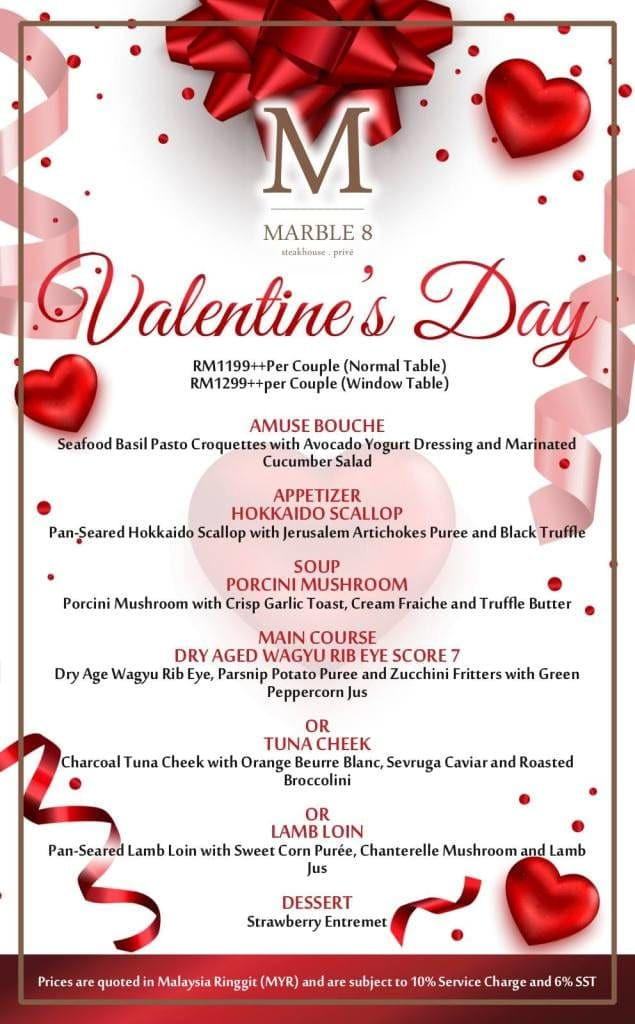Valentines Dinner Deals
 26 Valentine s Day Deals & Romantic Dinner Malaysia 2020