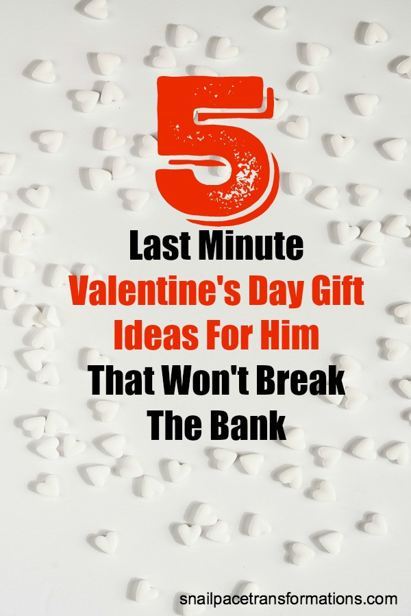 Valentines For Him Gift Ideas
 5 Last Minute Thrifty Valentine s Day Gift Ideas For Him