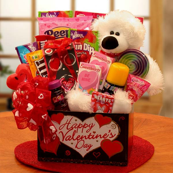 Valentines Gift Baskets For Kids
 Kids Bear Hugs Valentine s Day Gift Basket at Gift Baskets ETC