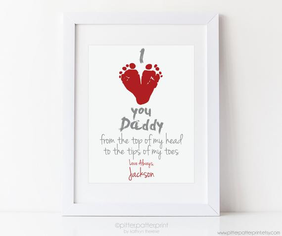 Valentines Gift Ideas For Dad
 Valentine s Day Gift for New Dad I Love You Daddy Baby