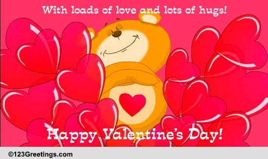Valentines Quotes For Family
 Valentine s Day Love & Hugs Free Family eCards Greeting