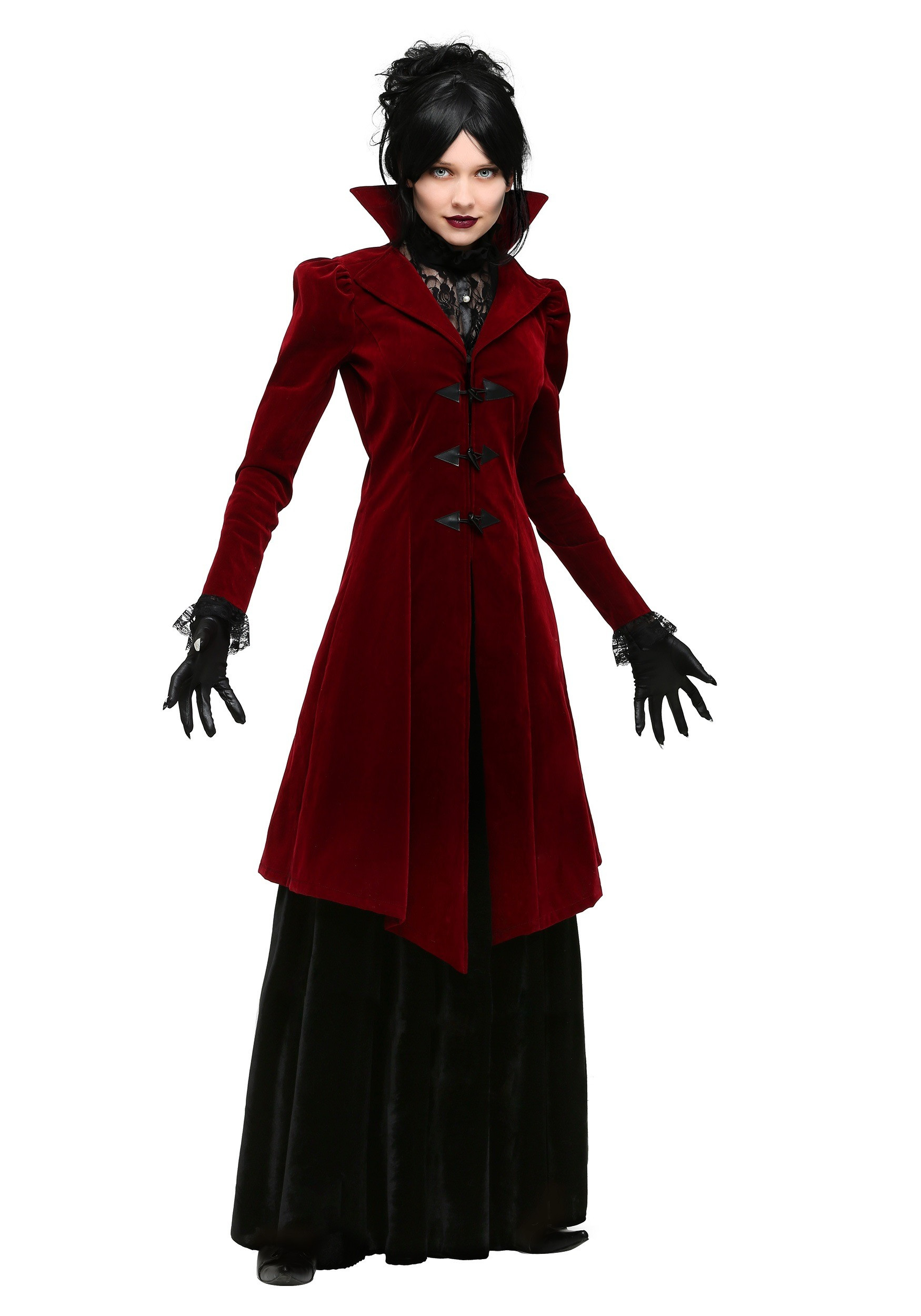 Vampire Halloween Costumes DIY
 Plus Size Delightfully Dreadful Vampiress Costume for Women