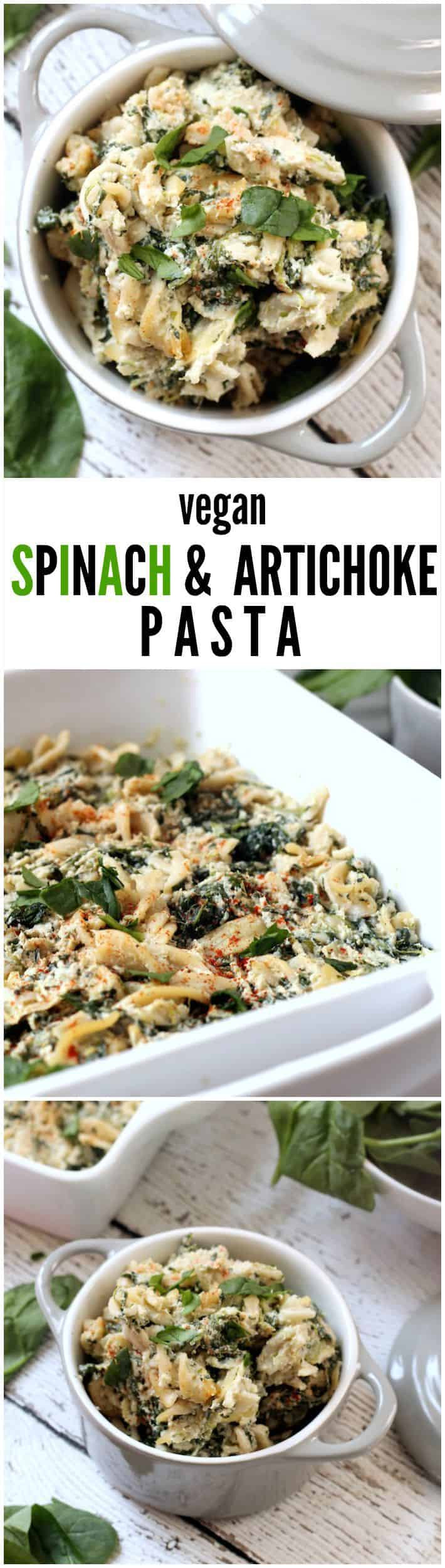 Vegan Artichoke Recipes
 Vegan Spinach and Artichoke Pasta