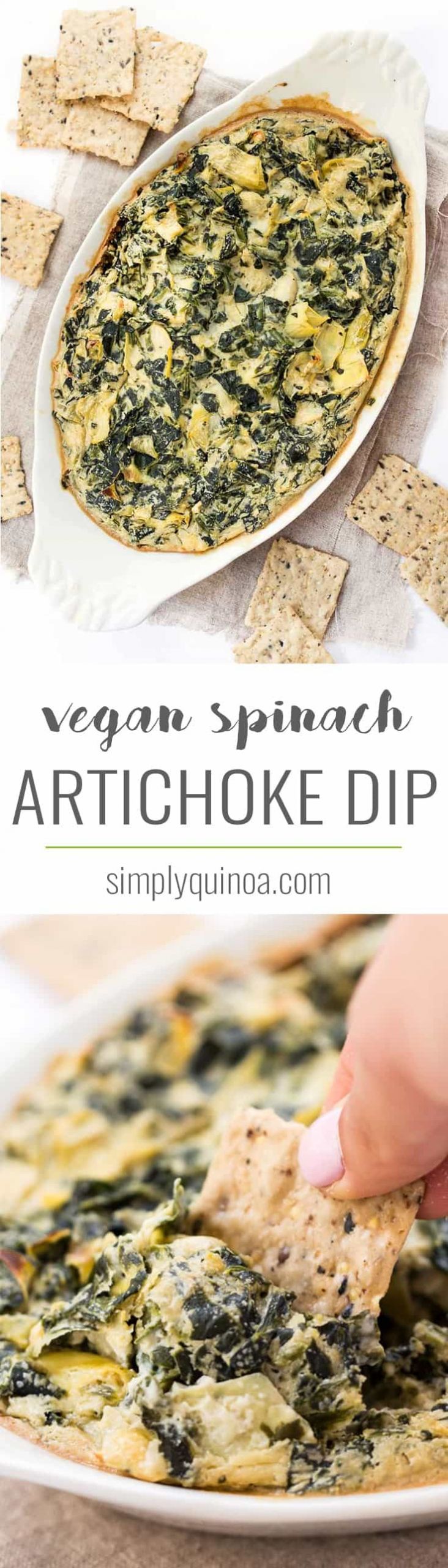 Vegan Artichoke Recipes
 Vegan Spinach Artichoke Dip Simply Quinoa