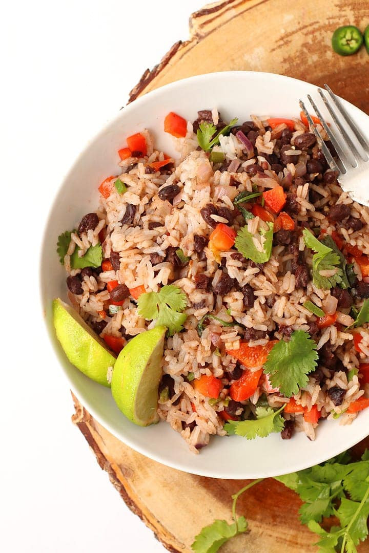Vegan Black Beans And Rice
 30 Minute Black Beans and Rice