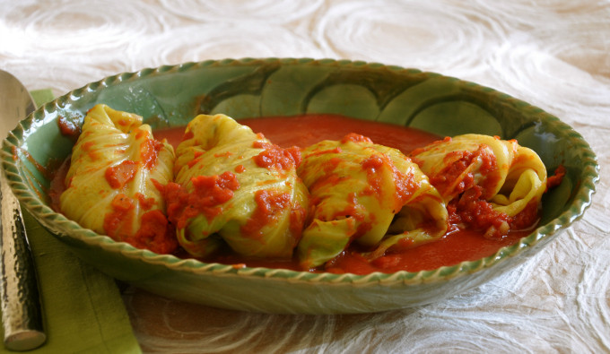 Vegan Cabbage Rolls
 Stuffed Vegan Cabbage Rolls & Why Too Much Protein Is