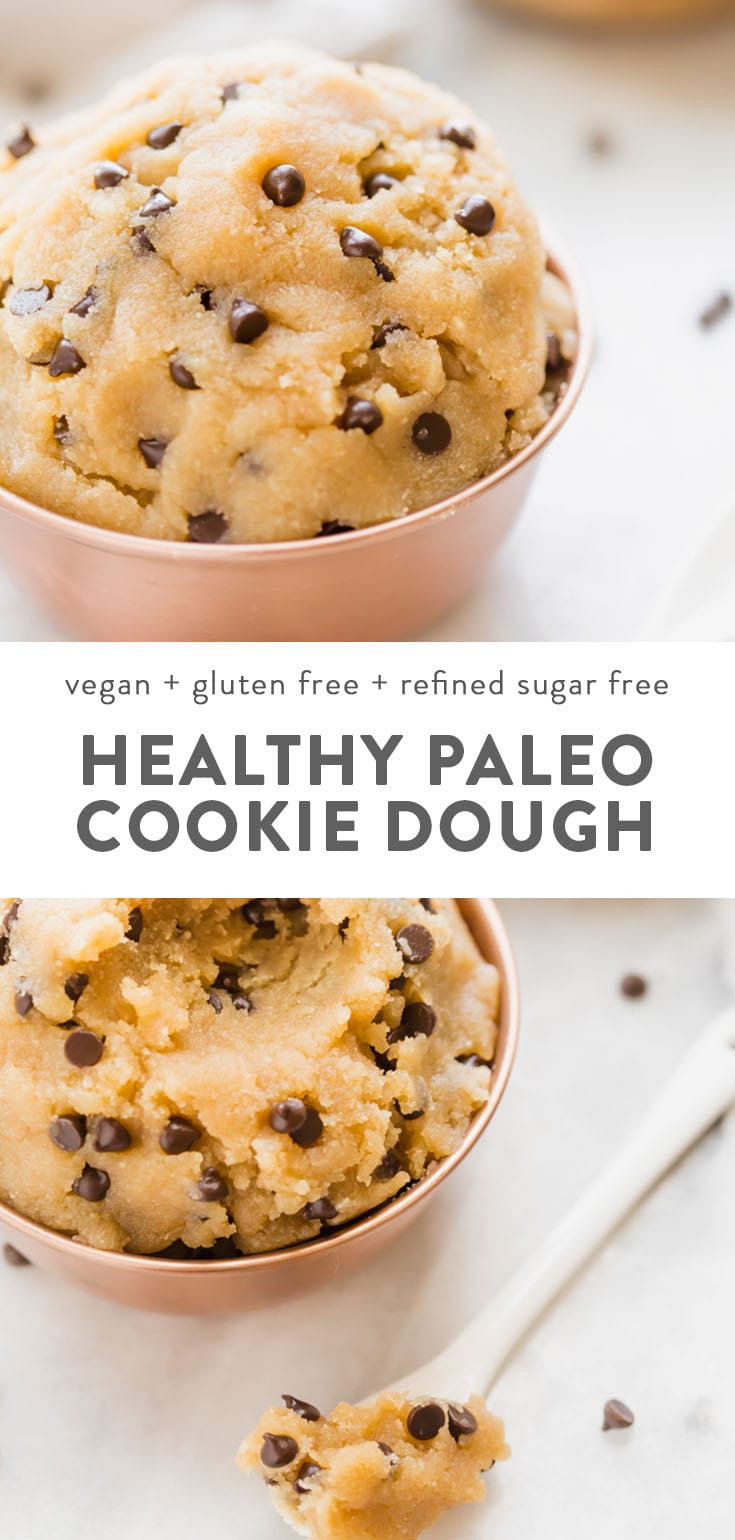 Vegan Cookie Dough Recipes
 Healthy Cookie Dough Edible Vegan Paleo Gluten Free