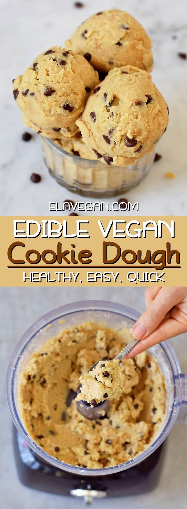 Vegan Cookie Dough Recipes
 Edible Vegan Cookie Dough