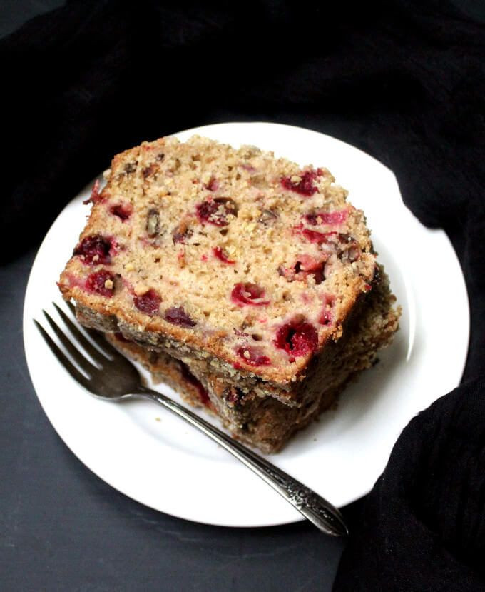 Vegan Cranberry Bread
 Vegan Cranberry Breakfast Bread Recipe
