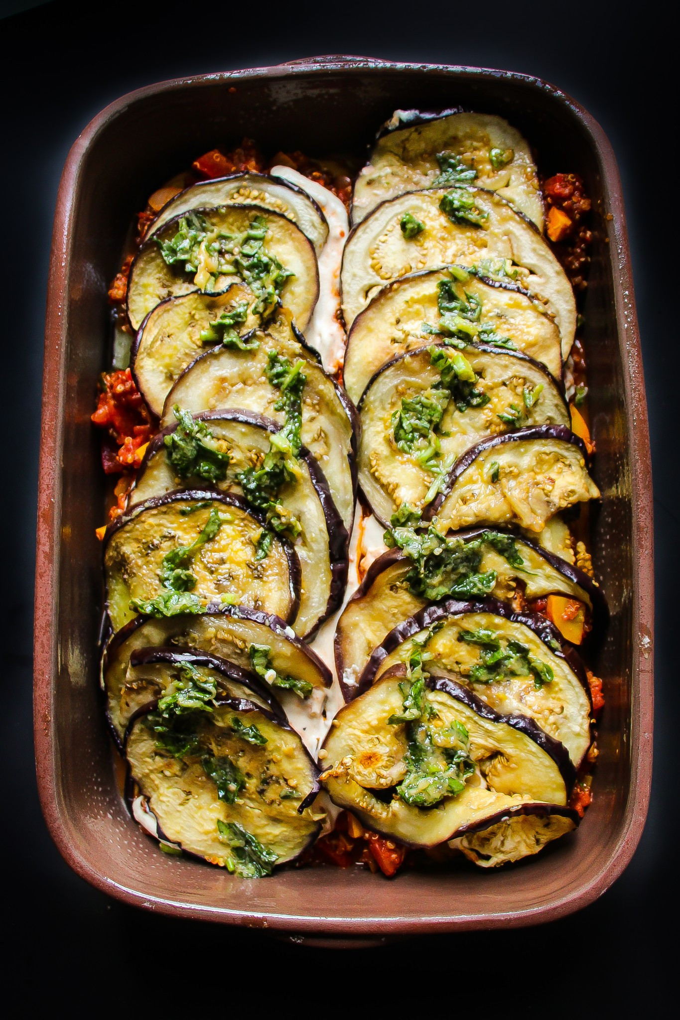 Vegan Dish Recipes
 Vegan Eggplant Parmesan Bake Layers of Happiness