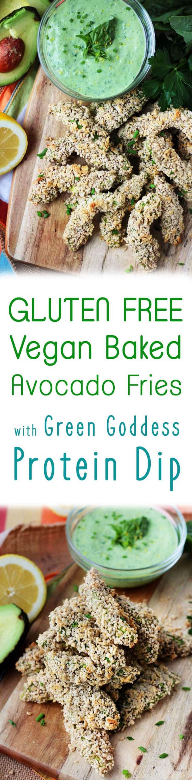 Vegan Gluten Free Appetizers
 Vegan Gluten Free Baked Avocado Fries with Green Goddess