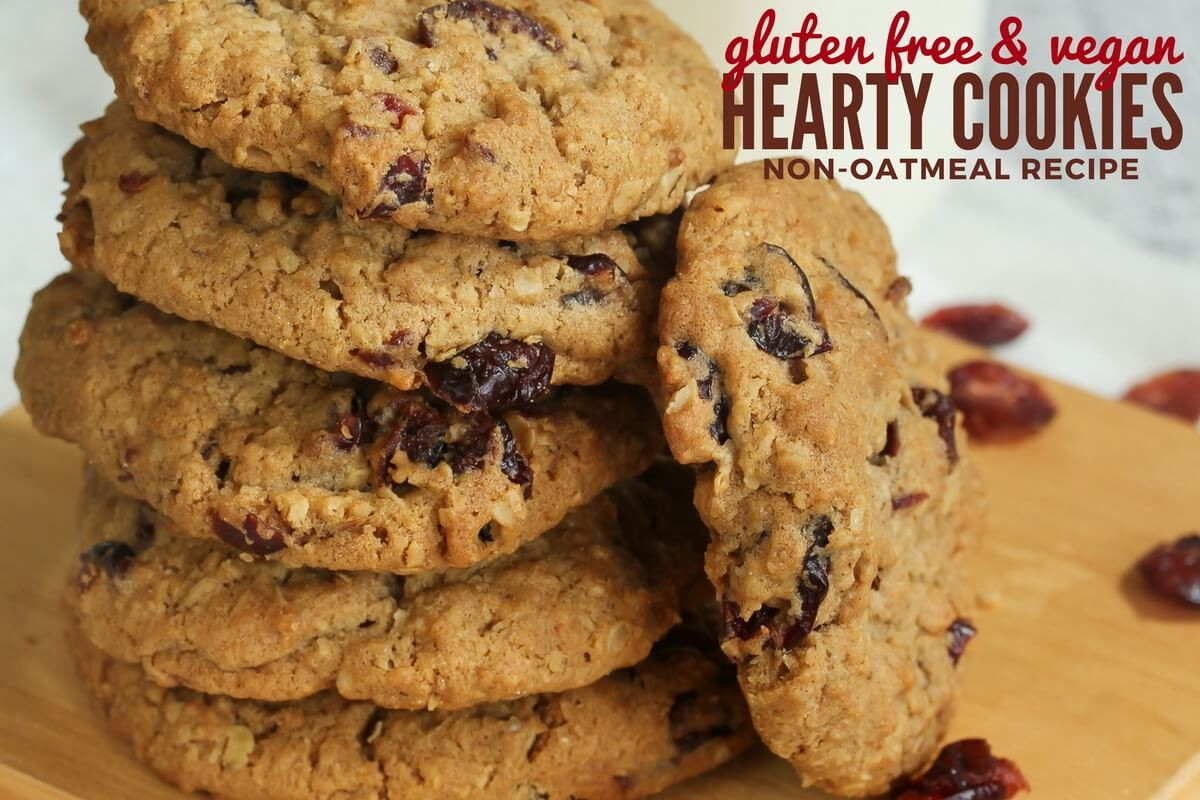 Vegan Gluten Free Cookie Recipes
 EASY Gluten Free & Vegan Hearty Cookie Recipe NO Oats
