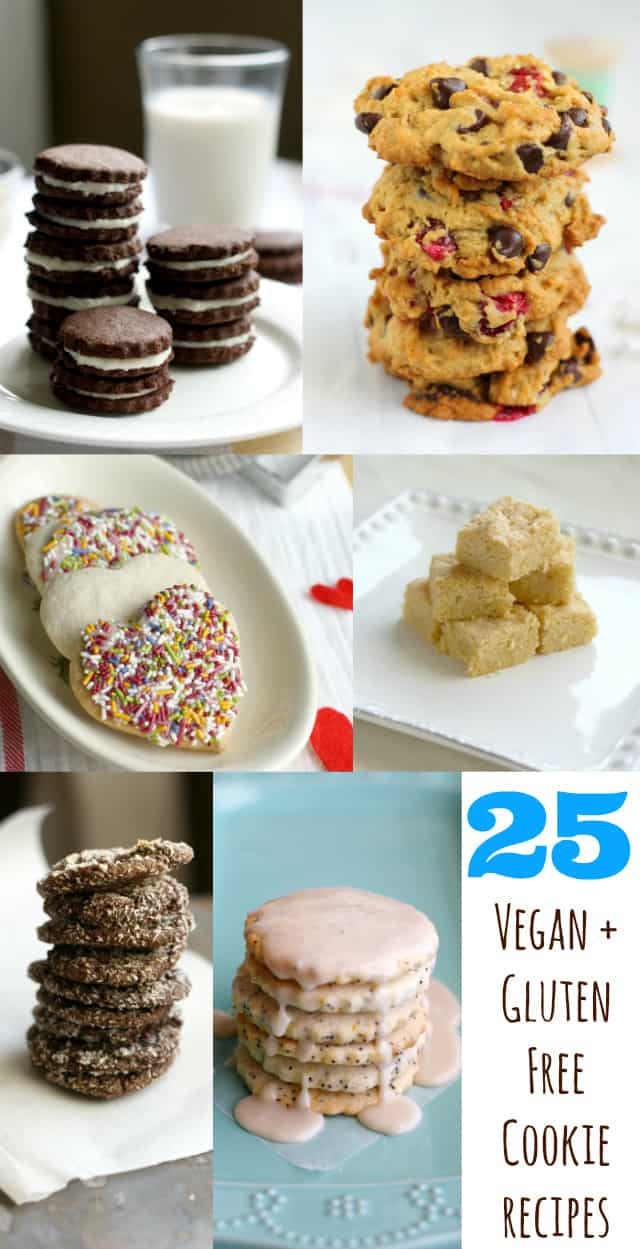 Vegan Gluten Free Cookie Recipes
 Vegan and Gluten Free Cookie Recipes The Pretty Bee