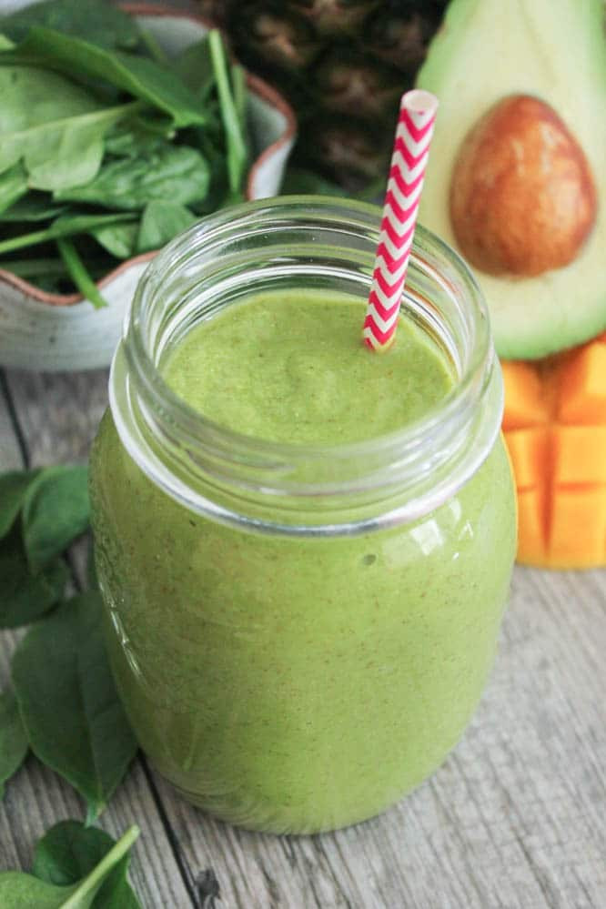 Vegan Green Smoothies
 The Best Tropical Green Smoothie Domesticate ME