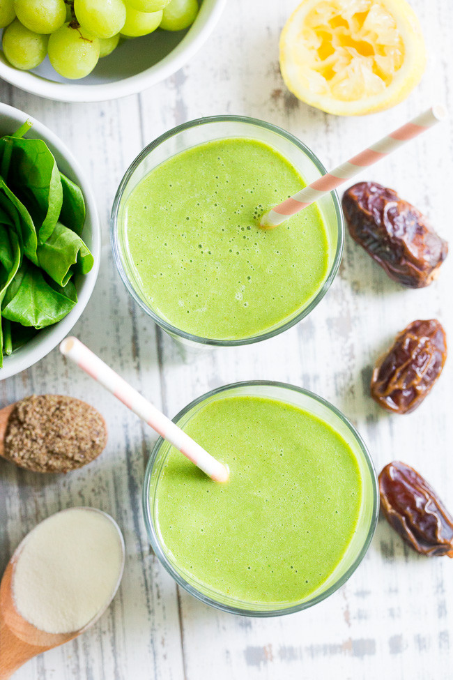 Vegan Green Smoothies
 Fantastic Paleo Green Smoothie with Protein No Added