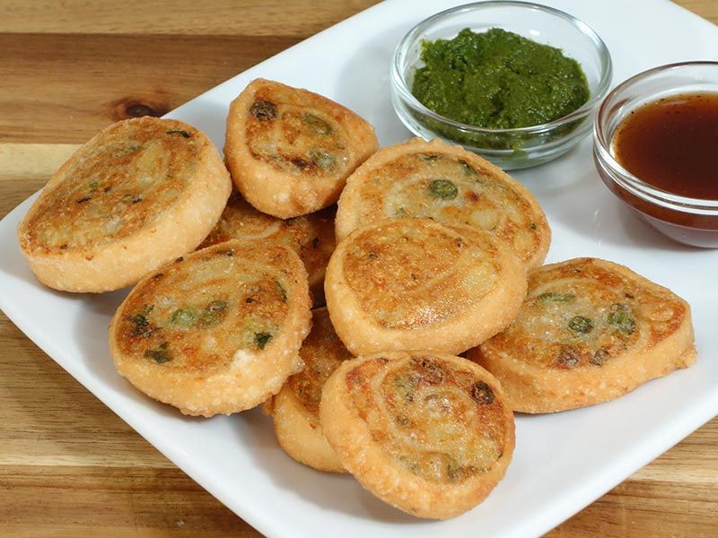 Vegan Indian Appetizers
 Samosa Pinwheels Manjula s Kitchen