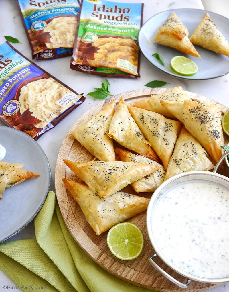 Vegan Indian Appetizers
 Ve arian Indian Samosas Recipe Party Ideas