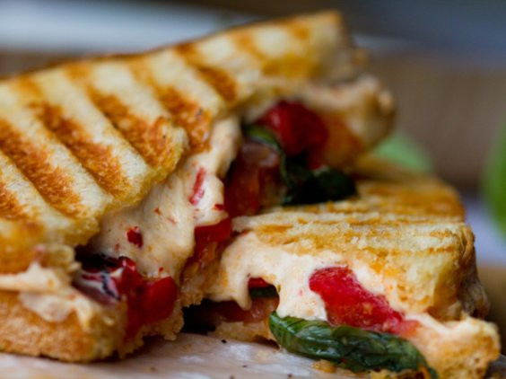 Vegan Panini Sandwich Recipes
 Grilled Cheese Bliss Tomato Basil Vegan Panini with