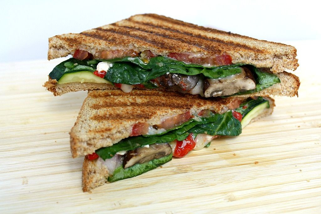 Vegan Panini Sandwich Recipes
 Roasted Ve able Panini with Pesto Recipe