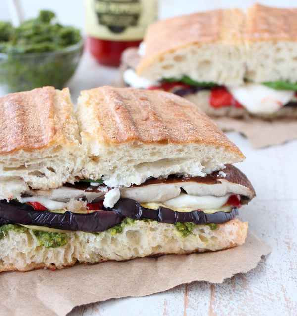 Vegan Panini Sandwich Recipes
 Grilled Ve able Italian Panini Recipe WhitneyBond