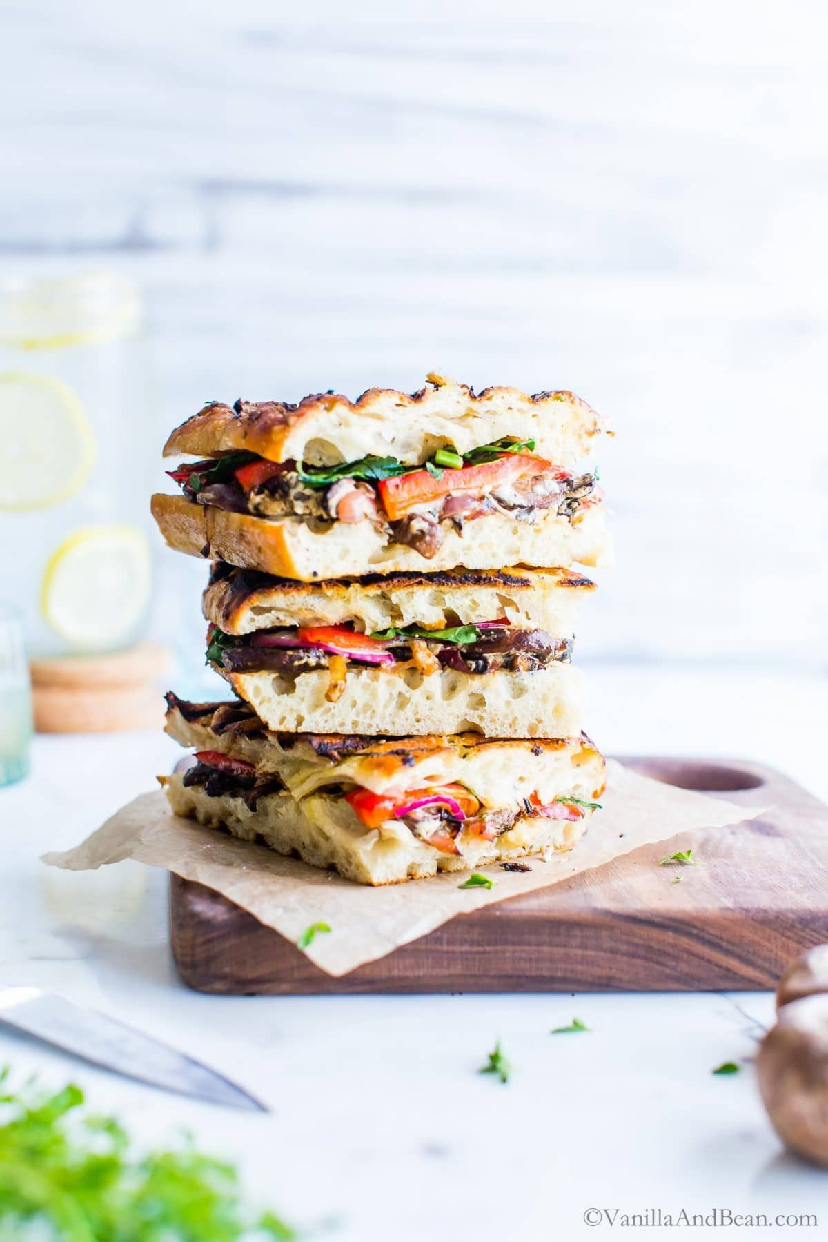Vegan Panini Sandwich Recipes
 Flavor packed and texture rich enjoy this veggie panini