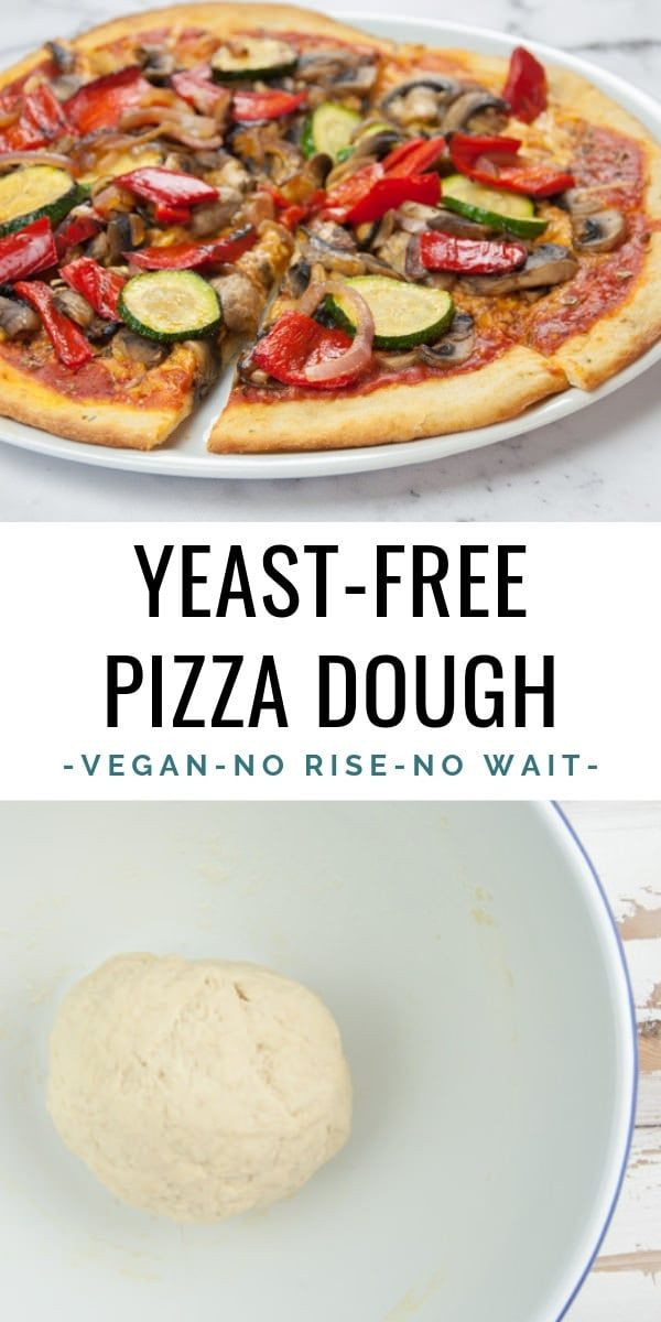 Vegan Pizza Dough No Yeast
 Yeast Free Vegan Pizza Dough No yeast = no wait time