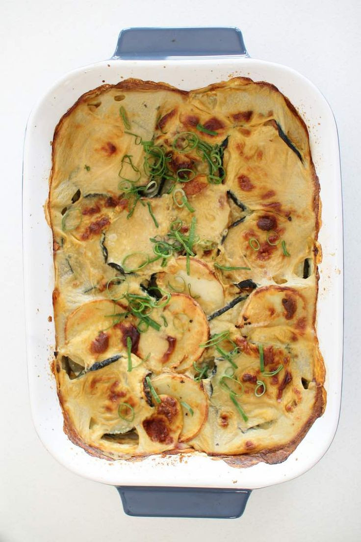 Vegan Potato Main Dish Recipes
 Vegan Potato & Zucchini Bake