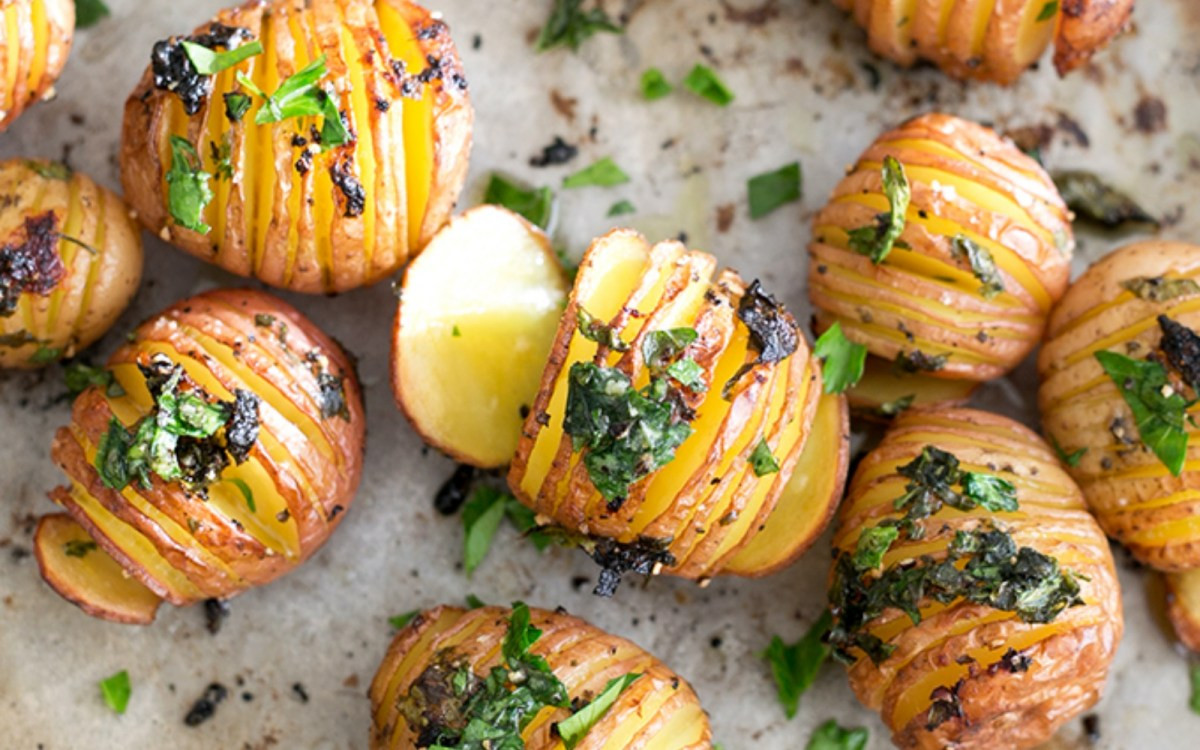 Vegan Roasted Potatoes
 Easy and Zesty Lemon Garlic Herb Roasted Potatoes [Vegan