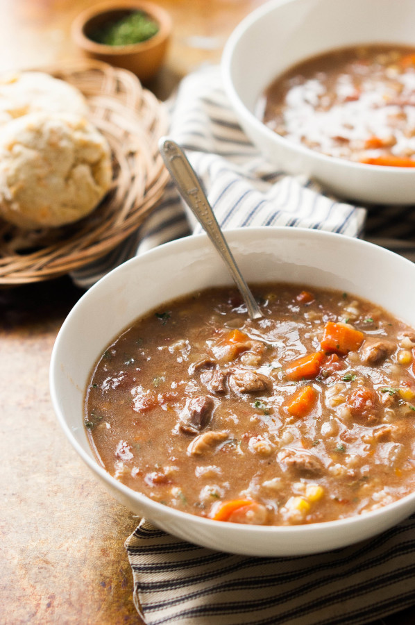 Vegetable Barley Soup Slow Cooker
 Slow Cooker Beef Ve able Barley Soup The Kitchen McCabe