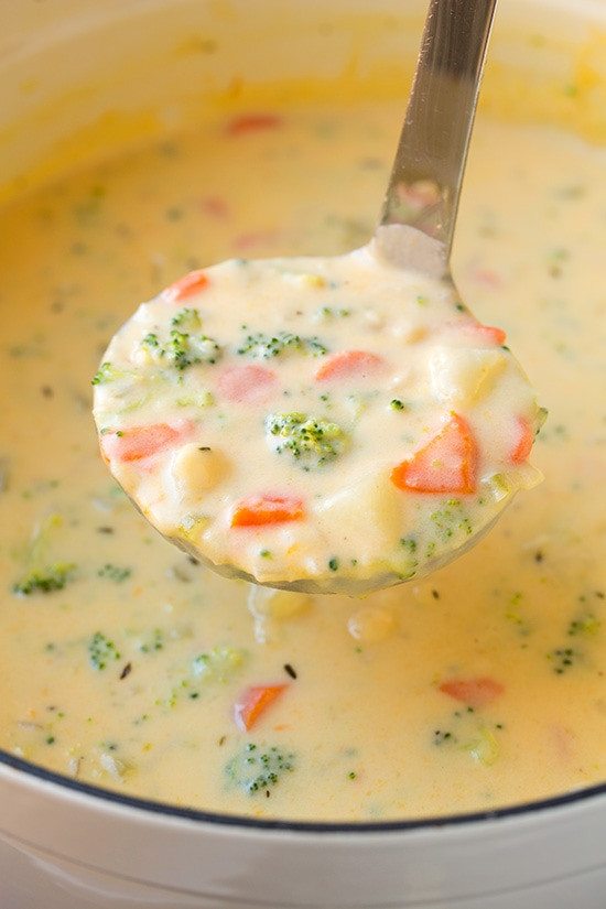 Vegetable Chowder Recipe
 Cheesy Ve able Chowder AKA Broccoli Cheese Potato Soup