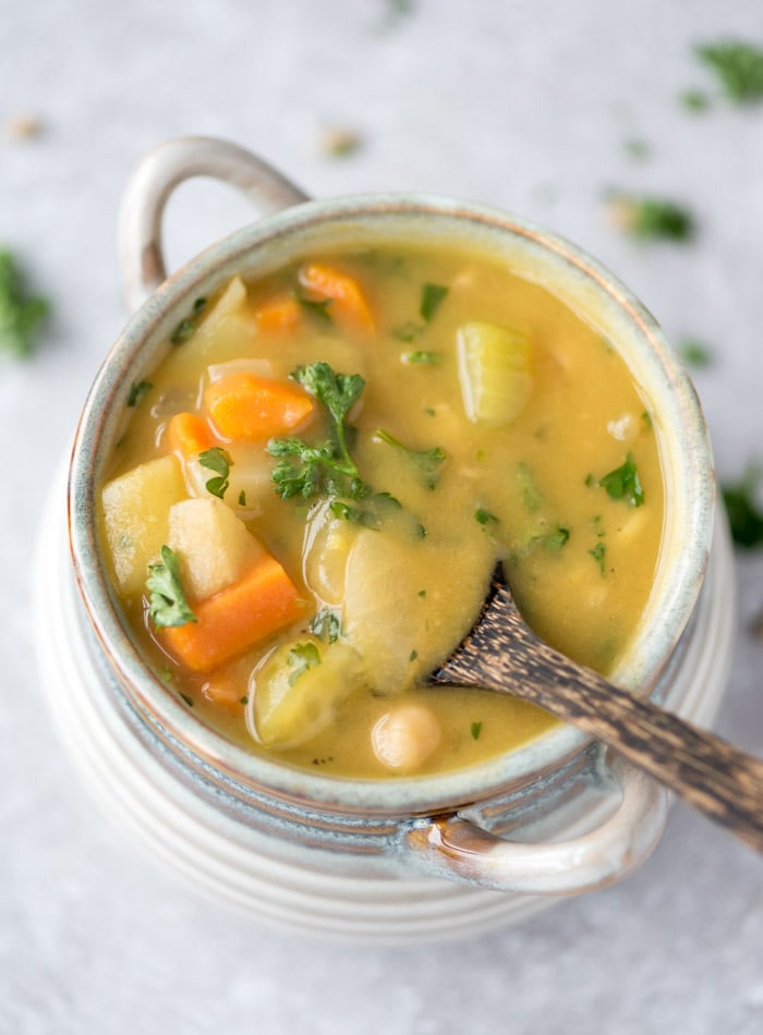 Vegetable Chowder Recipe
 Vegan Chickpea Ve able Chowder with Potato and Carrot