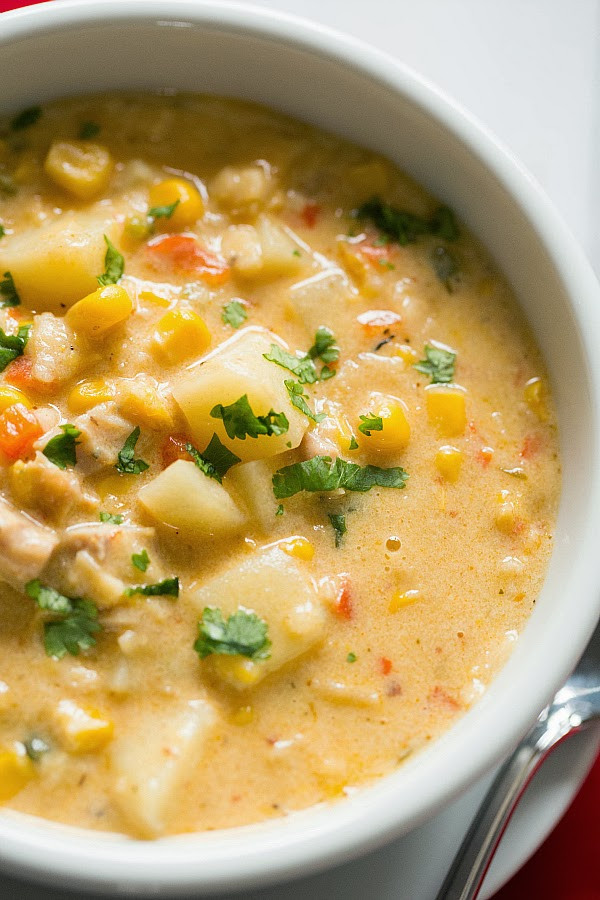 Vegetable Chowder Recipe
 Make lemonade and more Smoky Chicken and Ve able Chowder