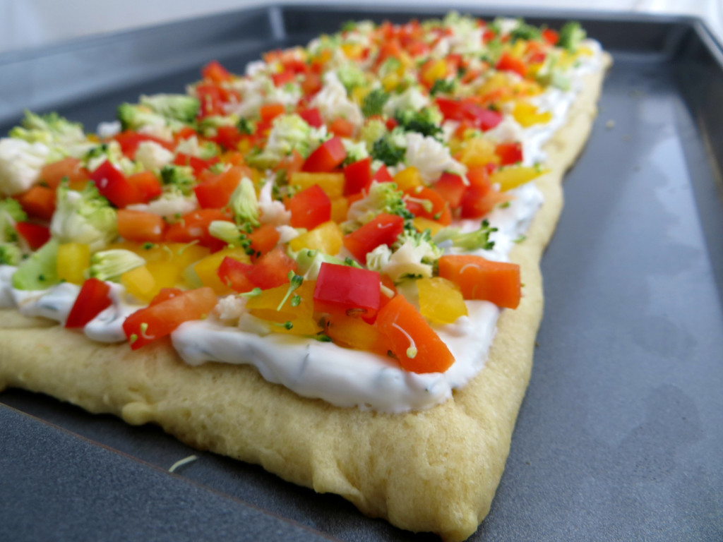 Vegetable Pizza Appetizers
 Easy Ve able Pizza Appetizer A Spark of Creativity