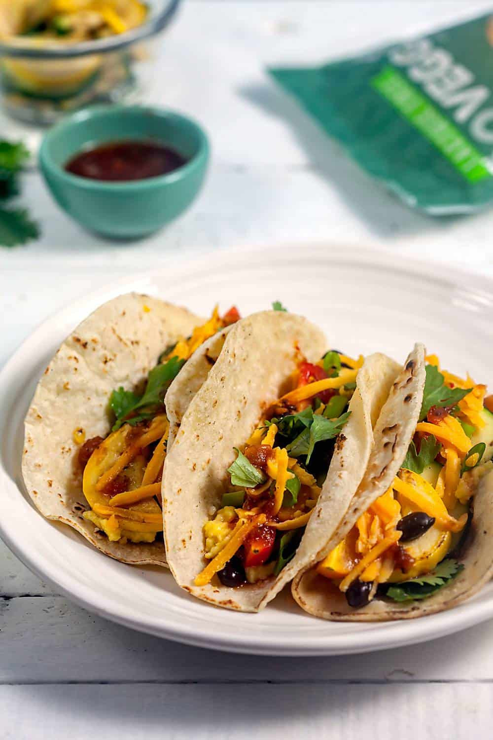 Vegetables Breakfast Recipes
 Summer Ve able Breakfast Tacos with Soft Scrambled Eggs