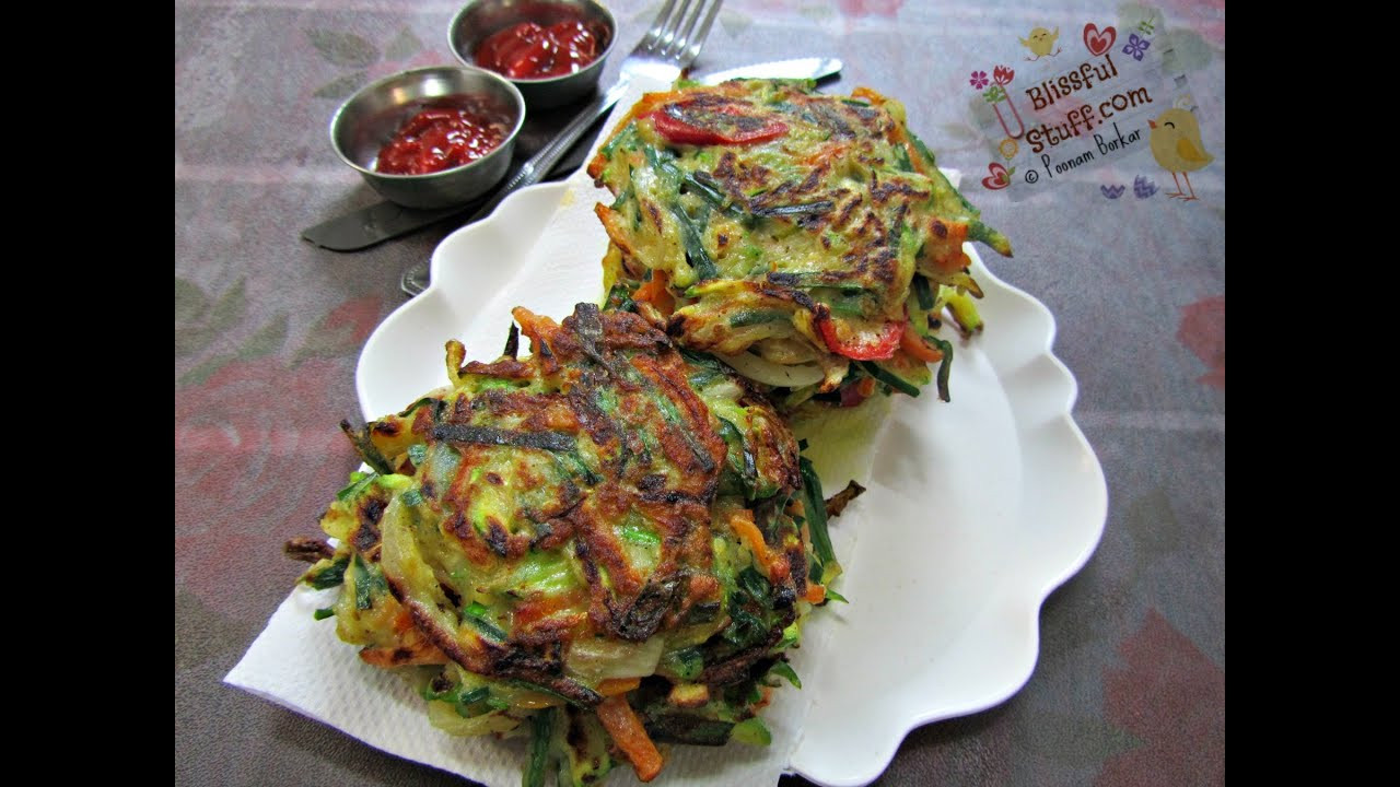 Vegetables Breakfast Recipes
 How to make ve able pancake