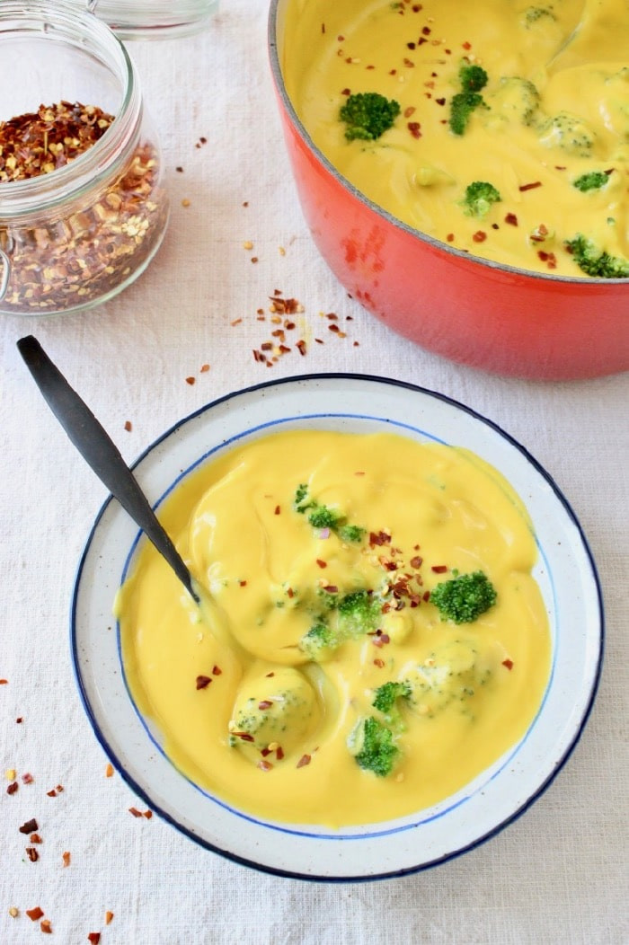 Vegetarian Broccoli Soup Recipes
 Vegan Broccoli Potato Soup Recipe • Veggie Society