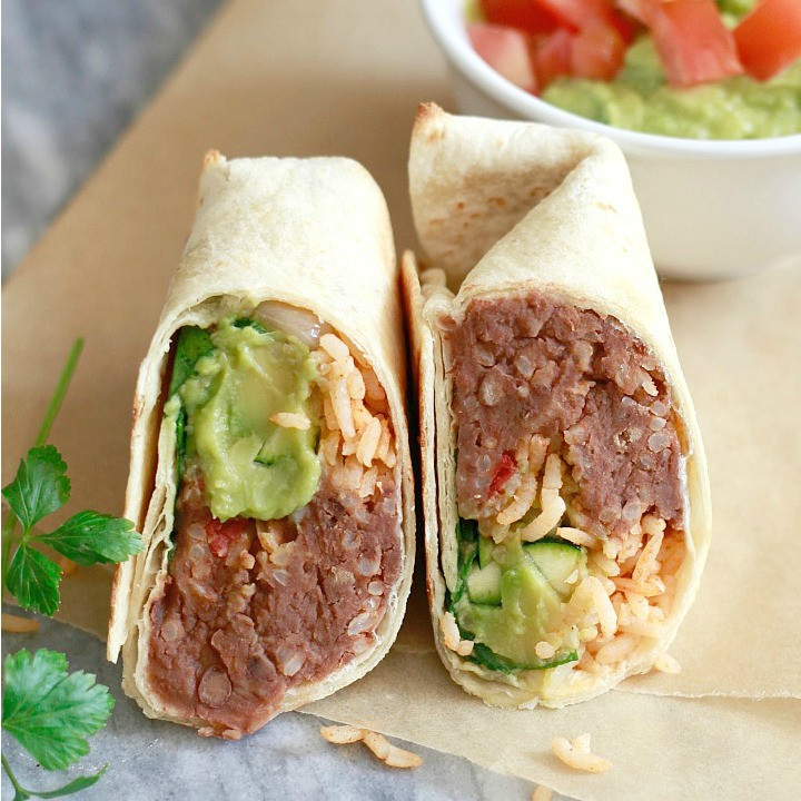 Vegetarian Burrito Recipes
 Healthy Make Ahead Burritos Yummy Mummy Kitchen