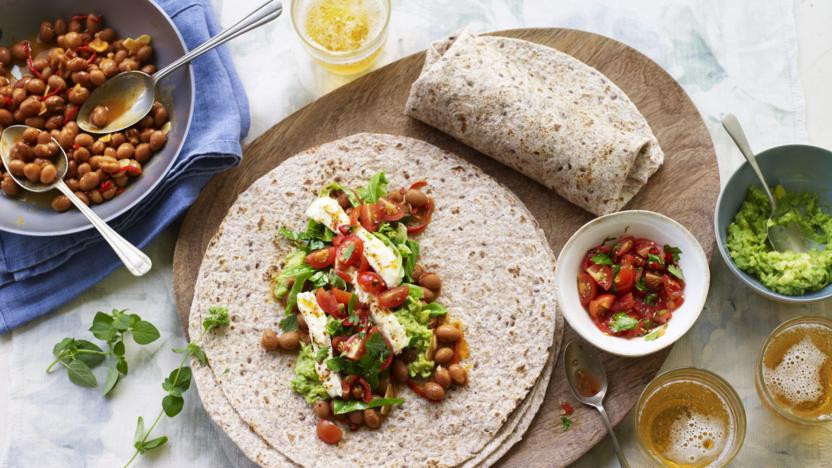 Vegetarian Burrito Recipes
 Ve arian burritos recipe BBC Food