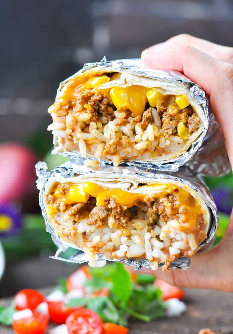 Vegetarian Burrito Recipes
 The Easiest Burrito Recipe The Seasoned Mom
