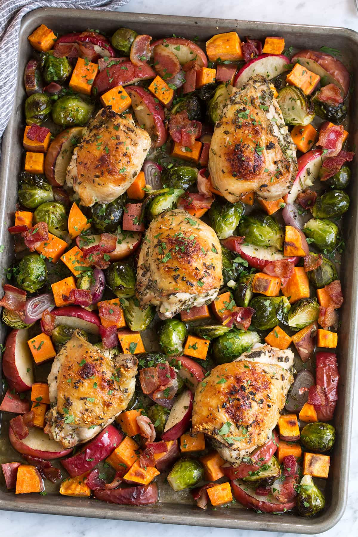 Vegetarian Fall Dinner Recipes
 Autumn Chicken Dinner Recipe e Pan  Cooking Classy