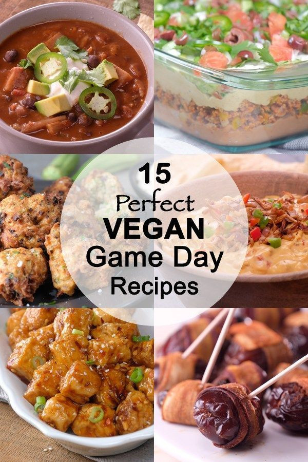 Vegetarian Game Day Recipes
 15 Perfect Vegan Game Day Recipes in 2020