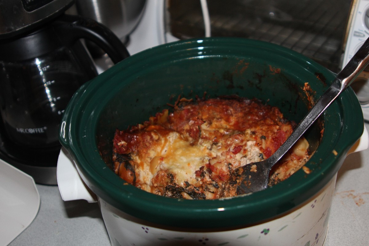 Vegetarian Lasagna Crockpot
 Crockpot Ve arian Lasagna