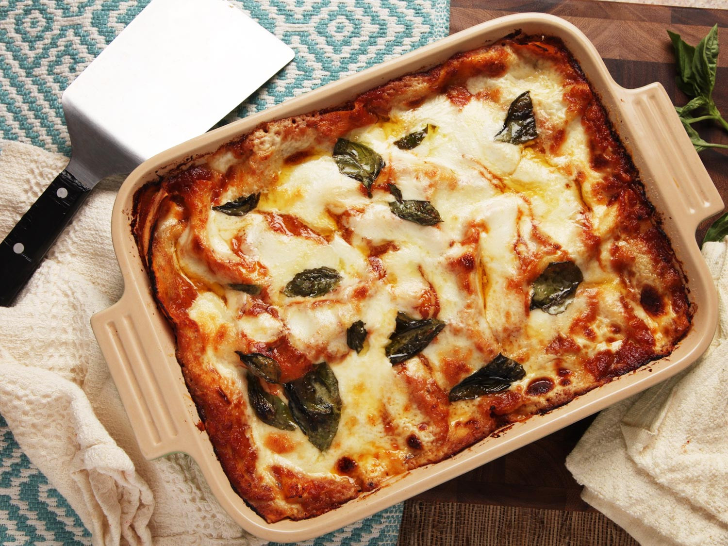 Vegetarian Lasagne Recipes
 A Summer Ve able Lasagna That s Light but Not Too Light