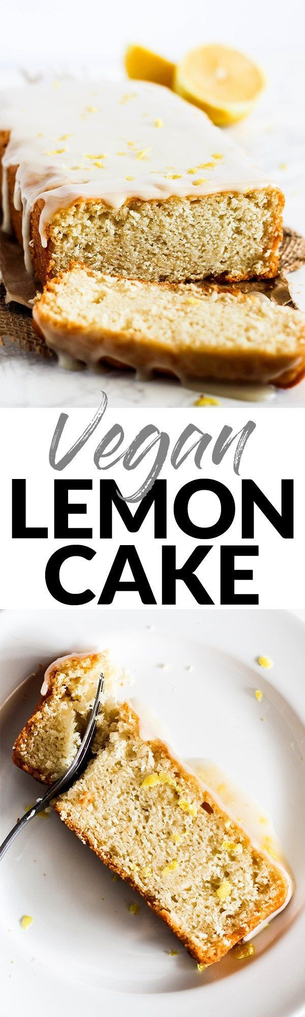 Vegetarian Lemon Cake Recipe
 Glazed Vegan Lemon Cake Recipe
