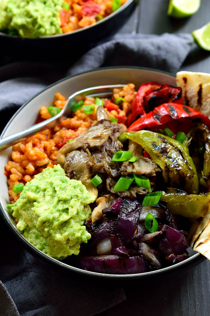 Vegetarian Mexican Food Recipes
 Vegan Mexican Rice Fajita Bowl