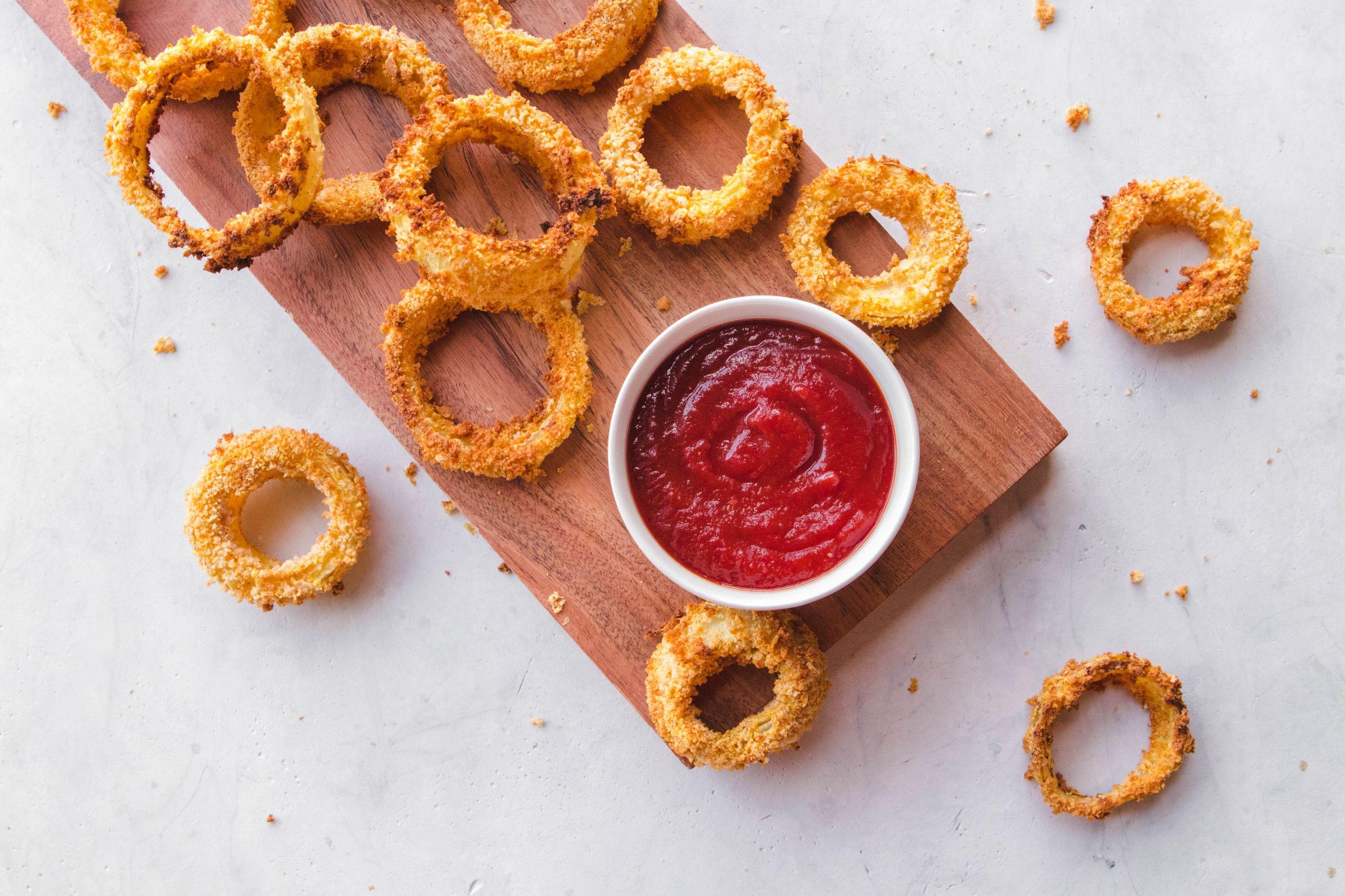 Vegetarian Onion Rings
 Healthy Vegan ion Rings Fat Free From My Bowl