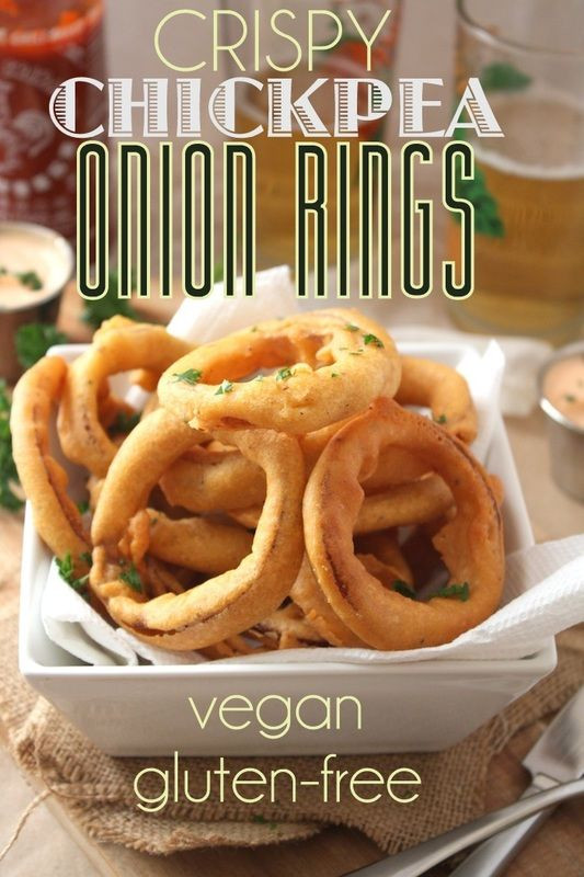 Vegetarian Onion Rings
 Crispy Chickpea ion Rings Fettle Vegan