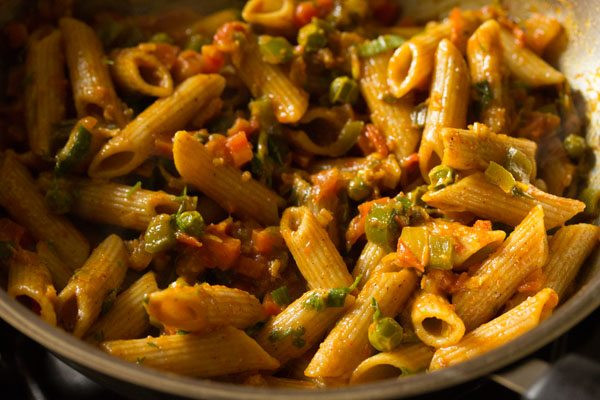 Vegetarian Pasta Recipes Indian
 masala pasta recipe