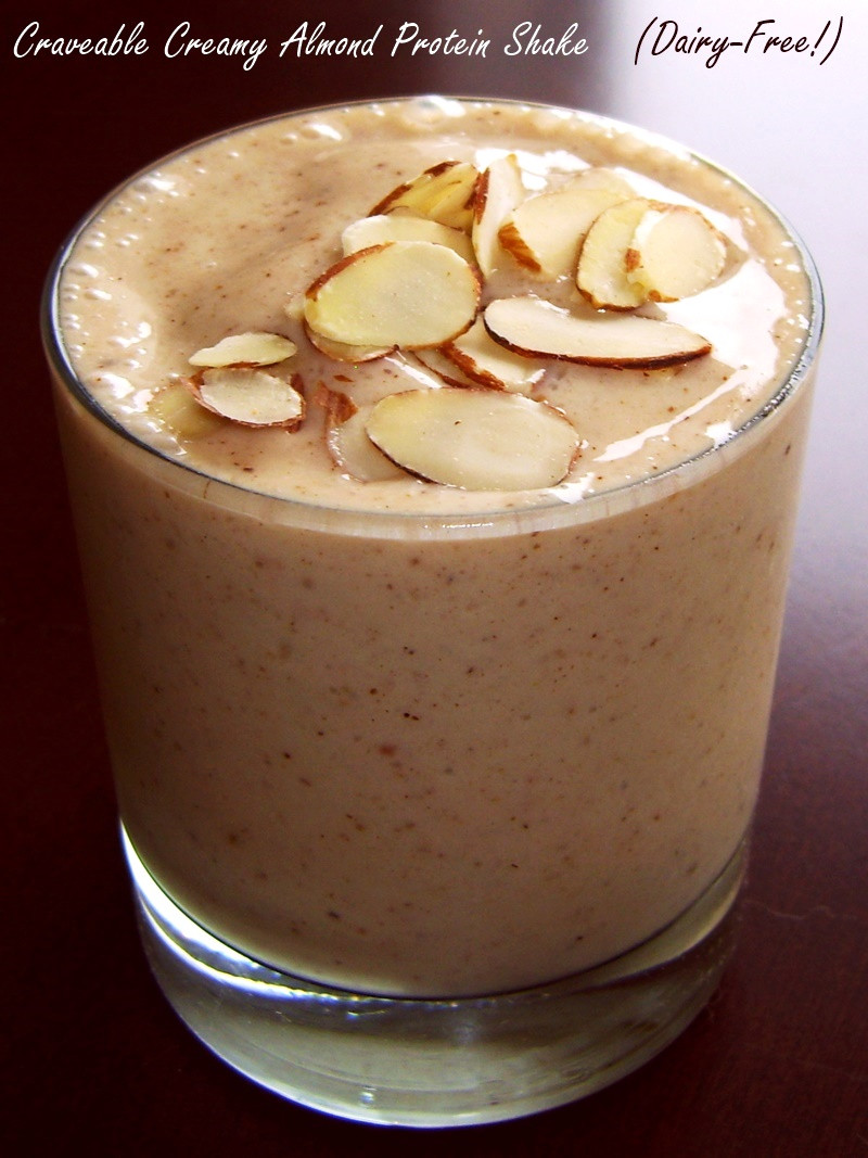 Vegetarian Protein Shake Recipe
 Craveable Creamy Protein Almond Shake Recipe Dairy Free