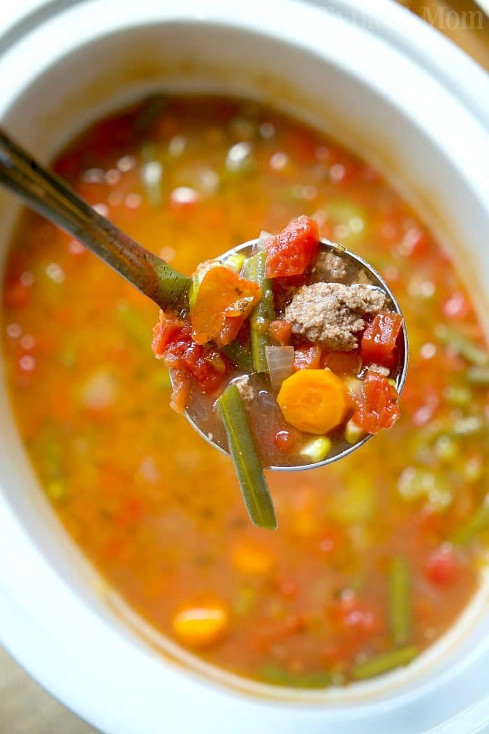 Vegetarian Soup Recipes Easy
 Easy Crock Pot Ve able Beef Soup · The Typical Mom